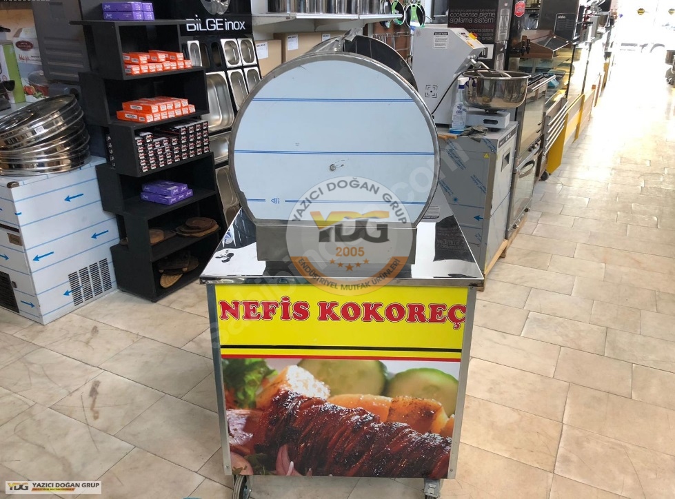 KOKOREÇ TEZGAHI SEYYAR 100 CM KOKOREÇ ARABASI ŞOK FİYAT!!! - Görsel 5