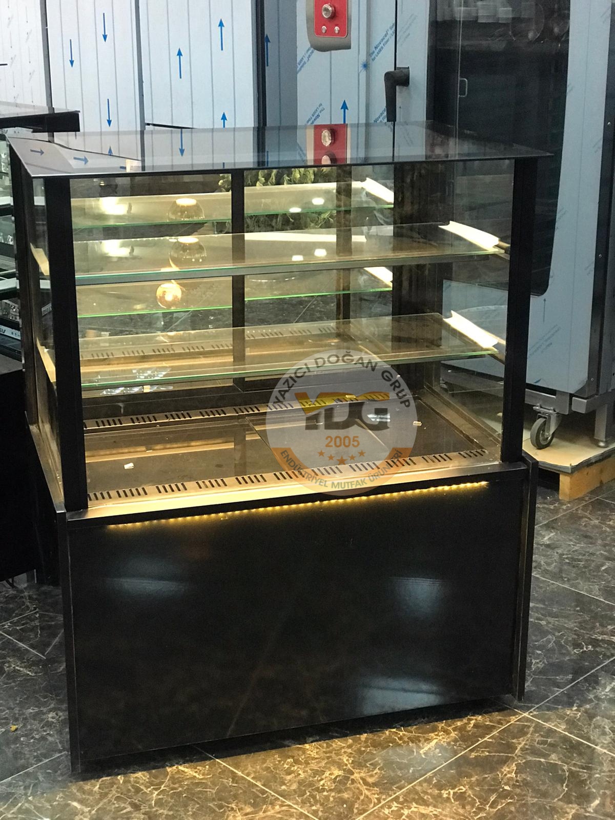 PASTA DOLABI VİTRİN TİPİ - 100 CM - ŞIK TASARIM - SIFIR - Görsel 6