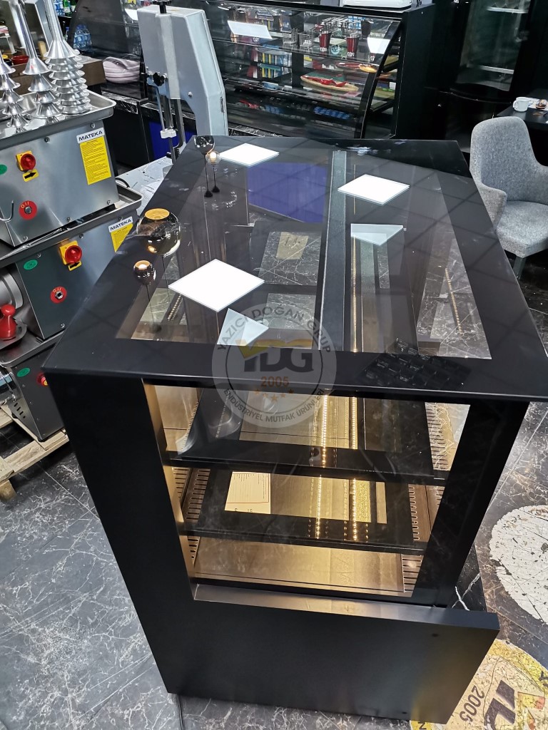 100 CM PASTA DOLABI - AHŞAP ÇİZGİLİ - Görsel 8