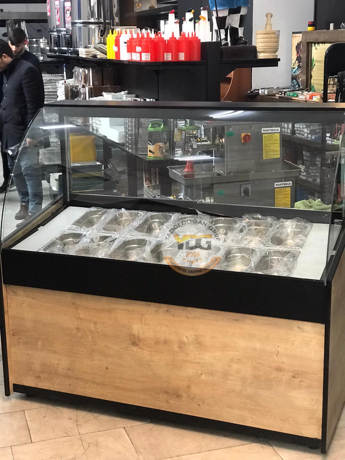 KUMPİR & WAFFLE HAZIRLIK DOLABI SOĞUTMALI 150 CM-HARİKA TASARIM - Görsel 2